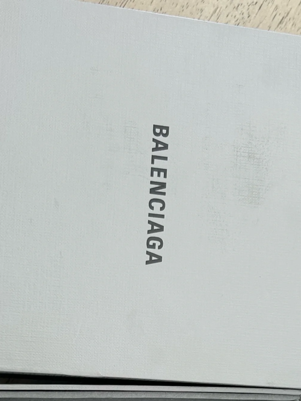 Authentic Balenciaga Signature Grey Luxury Presentation Box‎ - Large Square